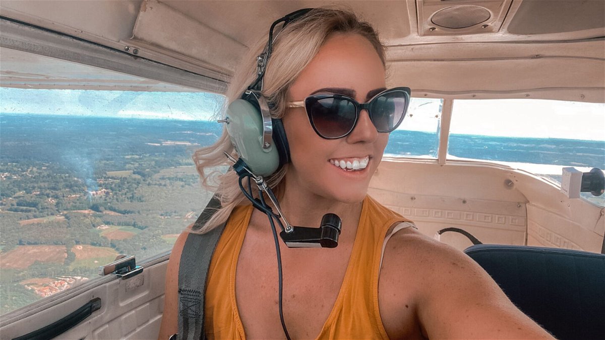 <i>Courtesy Jordan Hazrati</i><br/>British flight attendant Jordan Milano Hazrati was laid off from Virgin Atlantic at the start of the pandemic. But she's used her forced career break to go back to her original dream -- becoming a pilot.