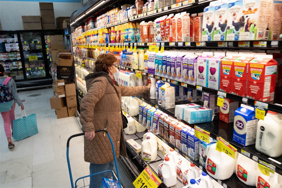 <i>Braulio Jatar/SOPA Images/Shutterstock</i><br/>The dairy shelf is crowded
