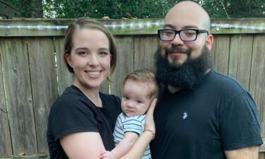 Natalie Wester and Jose Lopez-Guerrero say they always wear masks in public because their 4-month-old son has cystic fibrosis with a compromised immune system.