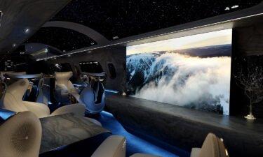The Maverick Project replaces traditional porthole cabin windows with virtual screens.