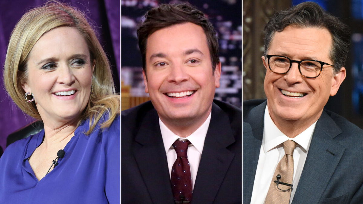 <i>Getty</i><br/>Late-night hosts will unite across networks on September 22 for 