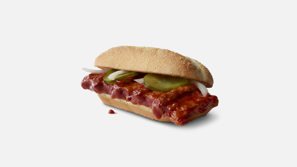 Here's when McDonald's is bringing back the McRib KVIA