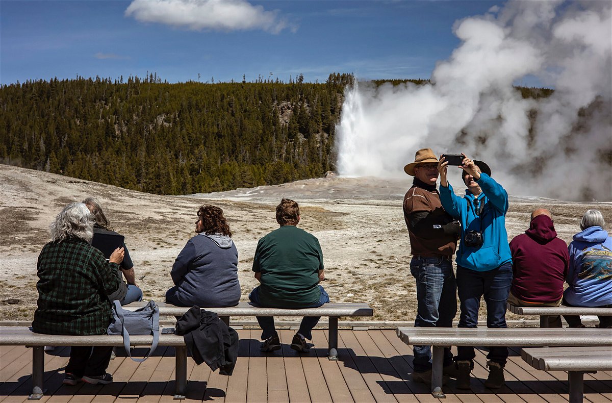 <i>Kayla Renie/Jackson Hole News & Guide/AP</i><br/>Yellowstone Park