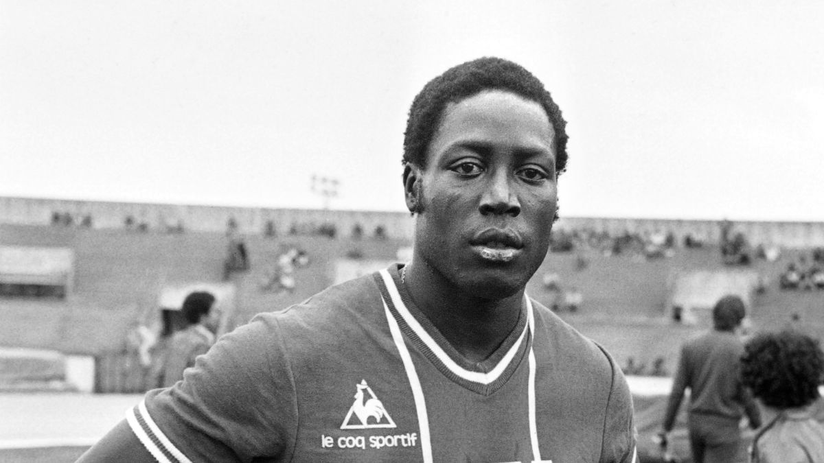 Jean-Pierre Adams seen in 1977.