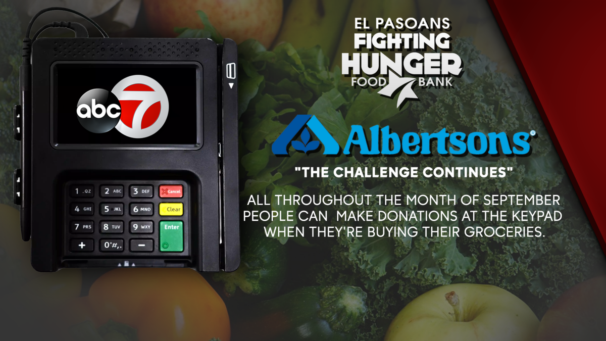 ABC-7 teams up with Albertsons to help El Pasoans Fighting Hunger