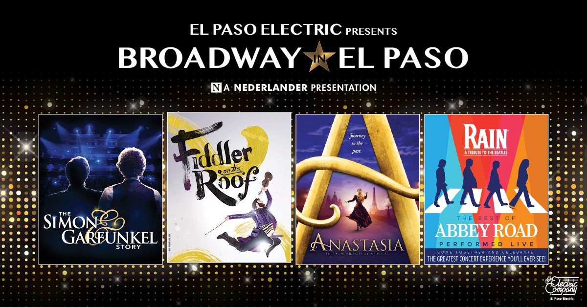 Broadway in El Paso reveals its new lineup KVIA