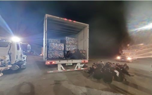 31 migrants found in a truck trailer at the Sierra Blanca checkpoint.