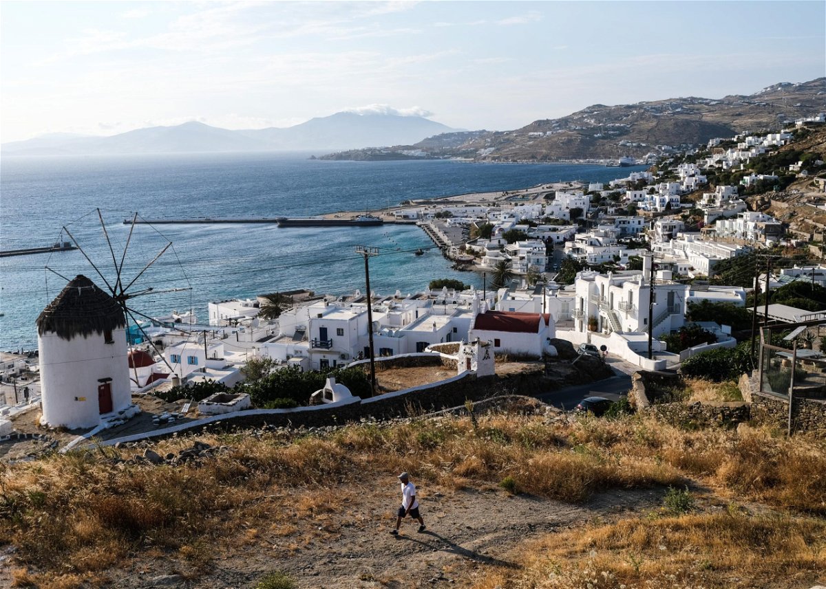 <i>Byron Smith/Getty Images</i><br/>Greece is another country on the highest level of Covid-19 travel risk.