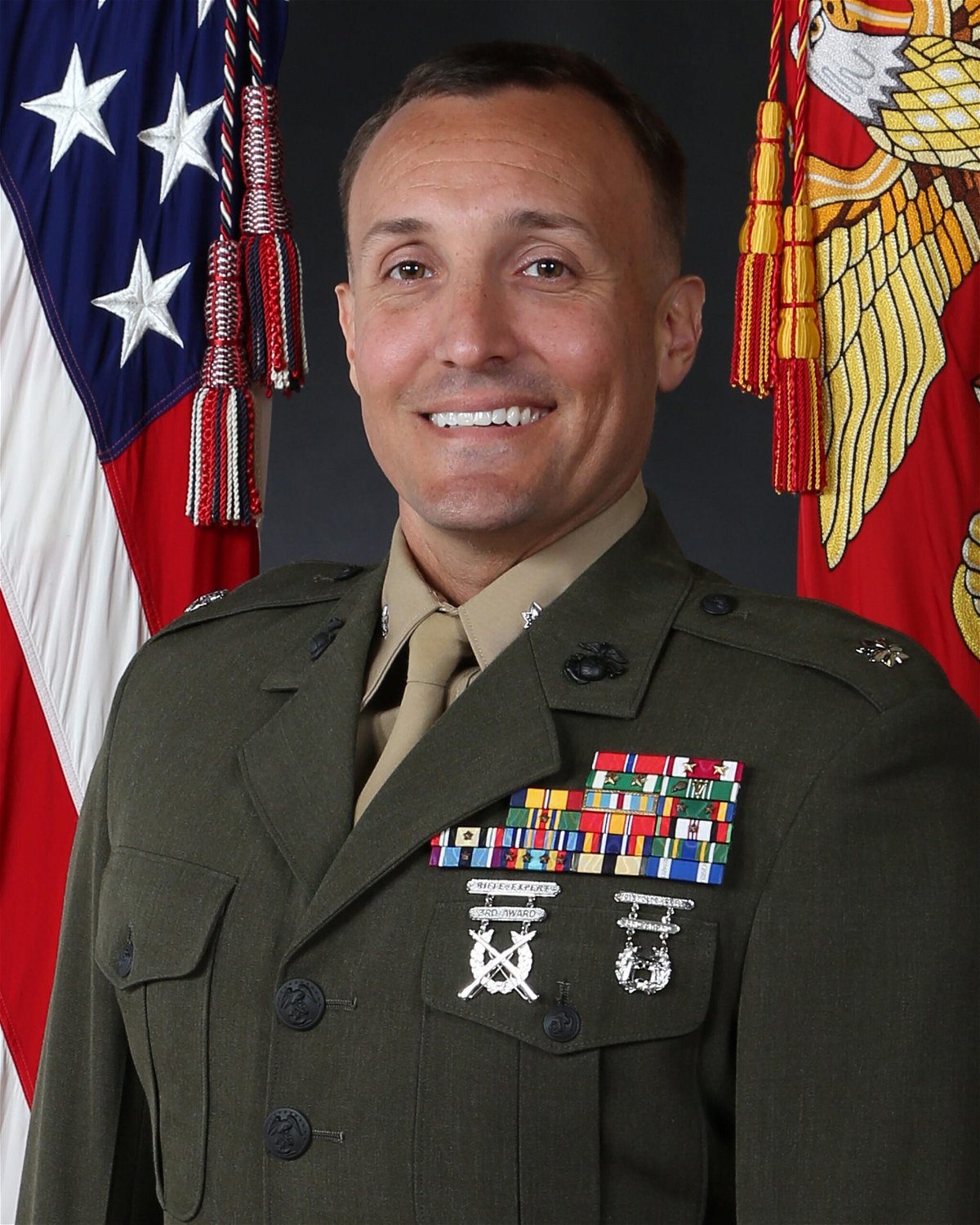 <i>US Marines</i><br/>Marine Corps Lt. Col. Stuart Scheller who posted videos criticizing the US military's handling of the US withdrawal from Afghanistan is planning to plead guilty to six charges later this week during a special court martial at Camp Lejeune