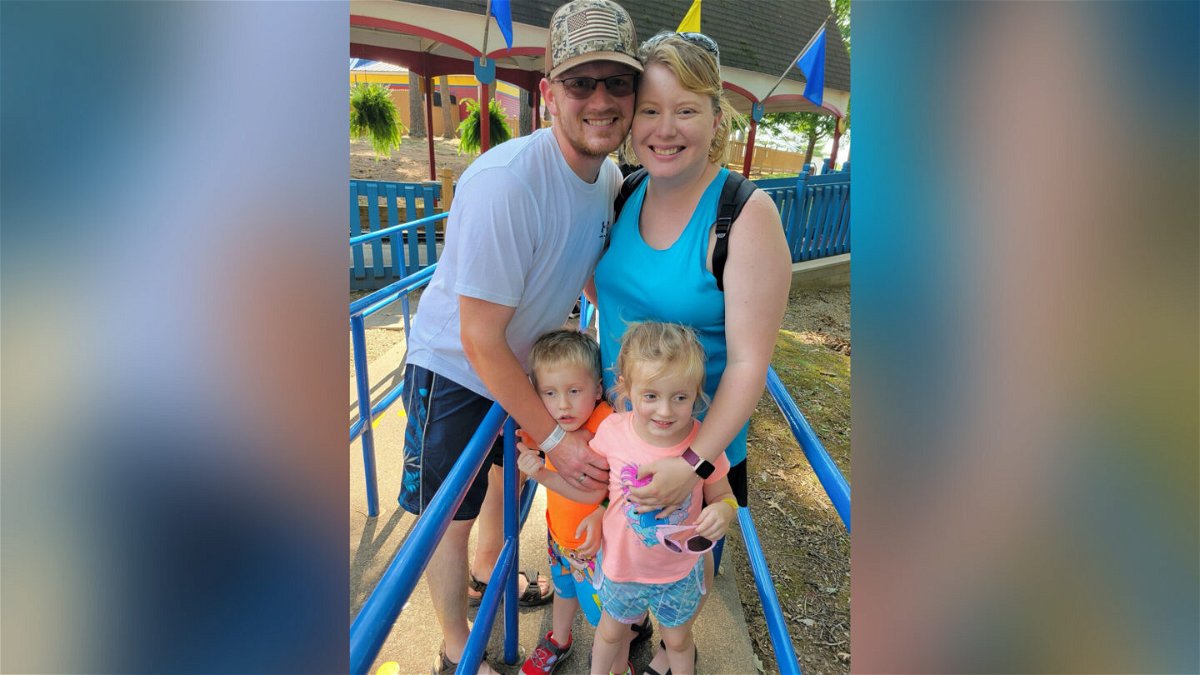 <i>Courtesy Price Family</i><br/>Joshua and Alexandra Price say they and their two children were mistakenly given the Covid-19 vaccine instead of a flu shot a week ago at their local pharmacy -- and they are now dealing with some adverse symptoms.
