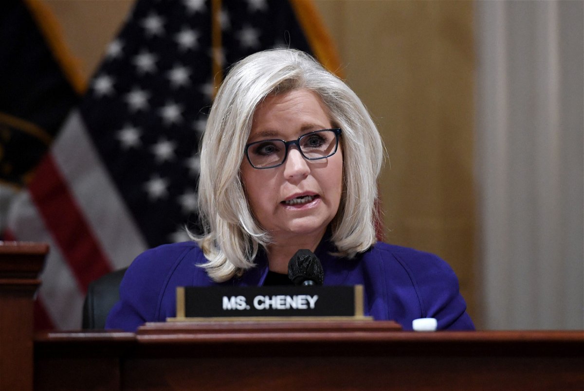 <i>Olivier Douliery/AFP/Getty Images</i><br/>Republican Rep. Liz Cheney