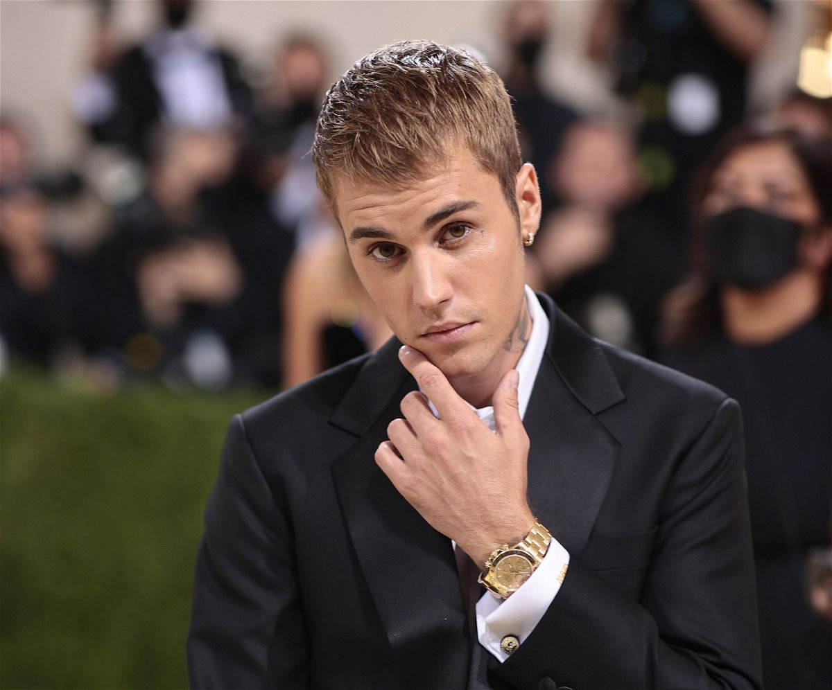 <i>Dimitrios Kambouris/Getty Images</i><br/>Justin Bieber has entered into a partnership with the company Palms to sell a limited edition line of cannabis. Bieber is shown here at The 2021 Met Gala Celebrating In America: A Lexicon Of Fashion at Metropolitan Museum of Art on September 13