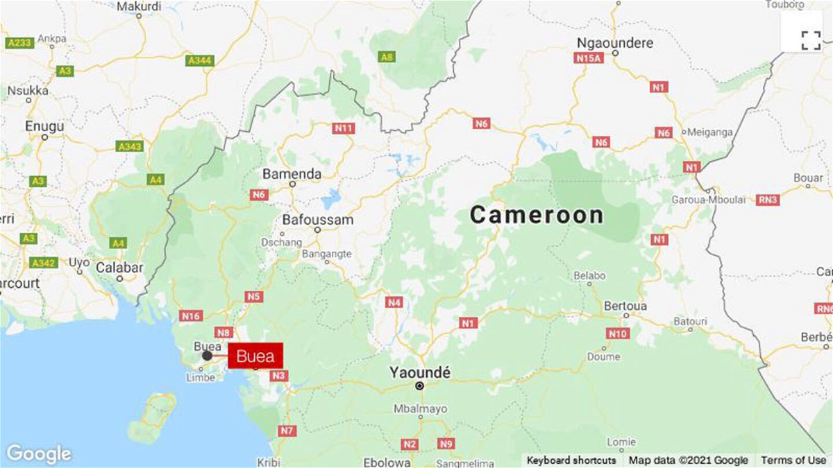 <i>Google</i><br/>A mob lynched a military police officer after he killed a five-year-old girl when he fired on a car at a checkpoint in the capital of Buea Cameroon on October 14