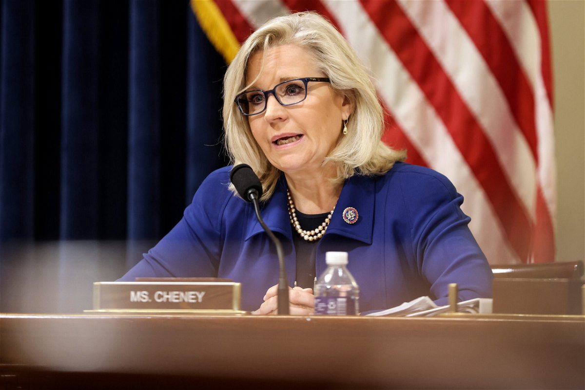 <i>Oliver Contreras/Pool/Getty Images</i><br/>Republican Rep. Liz Cheney