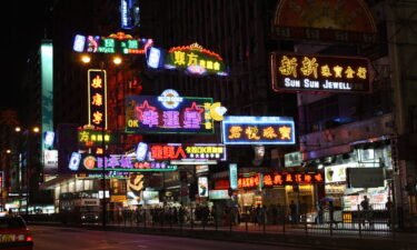 Neon signs have been an iconic representation of Hong Kong.