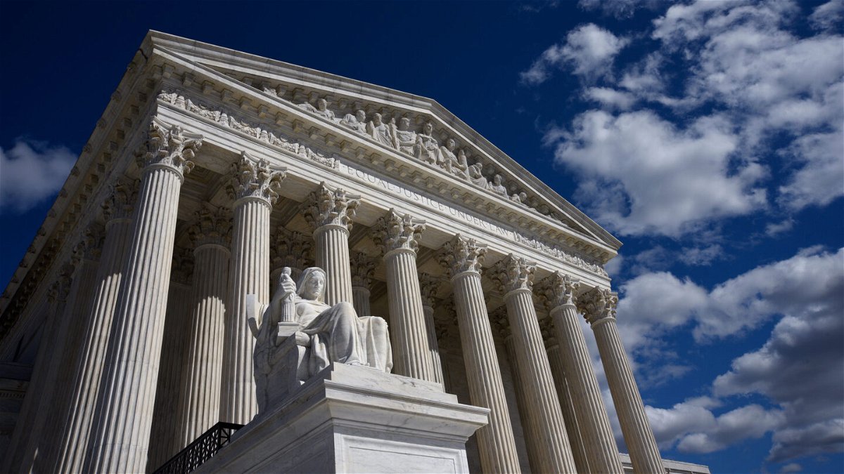 <i>Robert Alexander/Getty Images</i><br/>The U.S. Supreme Court building in Washington, D.C.
