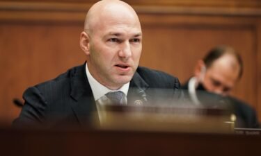 Retiring Rep. Anthony Gonzalez has a warning for his fellow Republicans: former President Donald Trump will try to steal the next election. Gonzalez is seen here during a House Financial Services Committee oversight hearing to discuss the Treasury Department's and Federal Reserve's response to the coronavirus pandemic on December 2