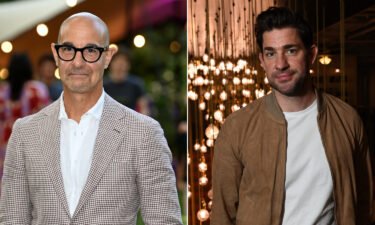 Stanley Tucci and John Krasinski are brothers-in-law. The two of them had a Thanksgiving Day filled with brotherly love.