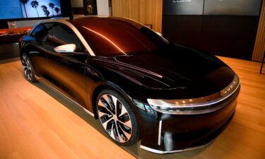 A Lucid Air is the most efficient electric car sold in the United States