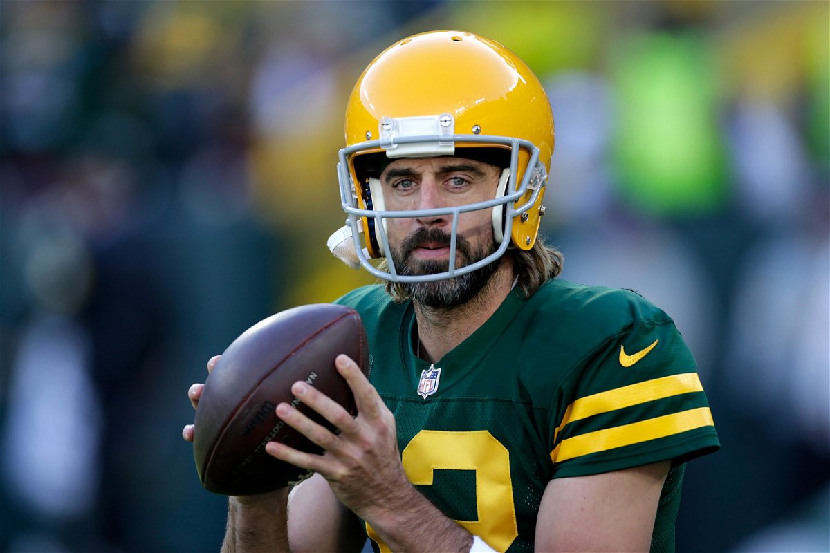<i>John Fisher/Getty Images</i><br/>Aaron Rodgers has been prominently featured in State Farm's television ads for about a decade. This past weekend
