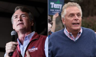Democrat Terry McAuliffe and Republican Glenn Youngkin are closing their gubernatorial bids in Virginia's closely watched off-year elections with strikingly similar tactics to the campaigns that brought them to this point.