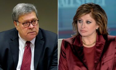 Former attorney general Bill Barr says Fox News host Maria Bartiromo called him up "screaming" about imaginary voter fraud