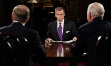 Brian Williams interviews President George H.W. Bush's foreign policy team on the 20th anniversary of Operation Desert Storm. Williams is leaving NBC after 28 years.