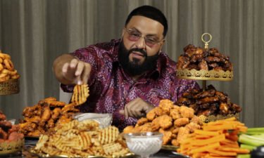 DJ Khaled is selling chicken wings in partnership with Reef.