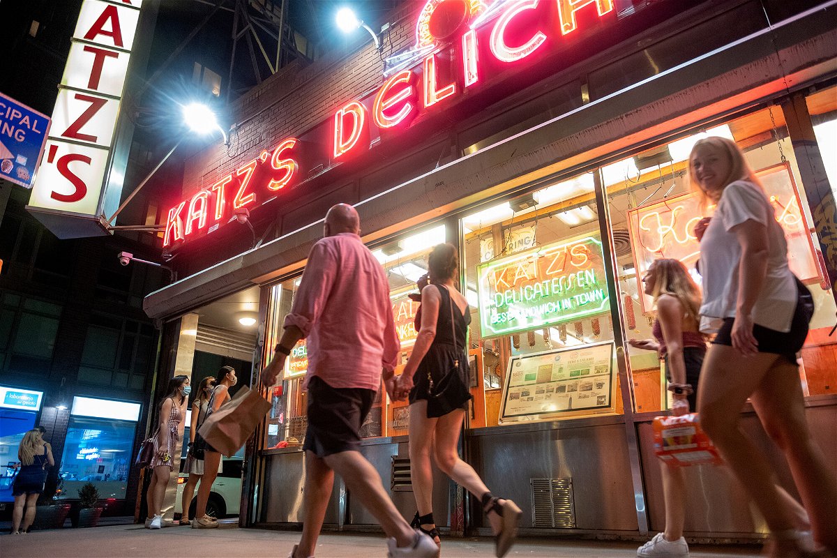 <i>Alexi Rosenfeld/Getty Images</i><br/>Katz's Deli is one of the restaurants offering nationwide shipping through DoorDash.