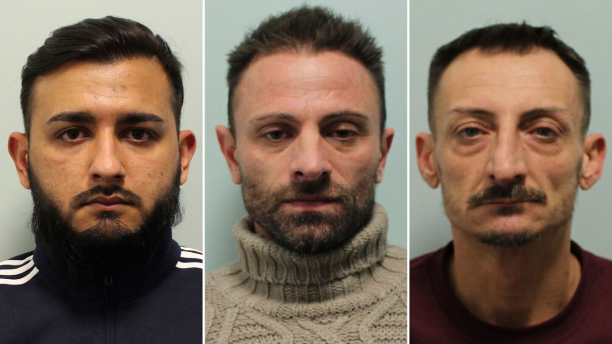 <i>Metropolitan Police</i><br/>A gang of jewelry thieves have been jailed for a string of burglaries on the homes of celebrities