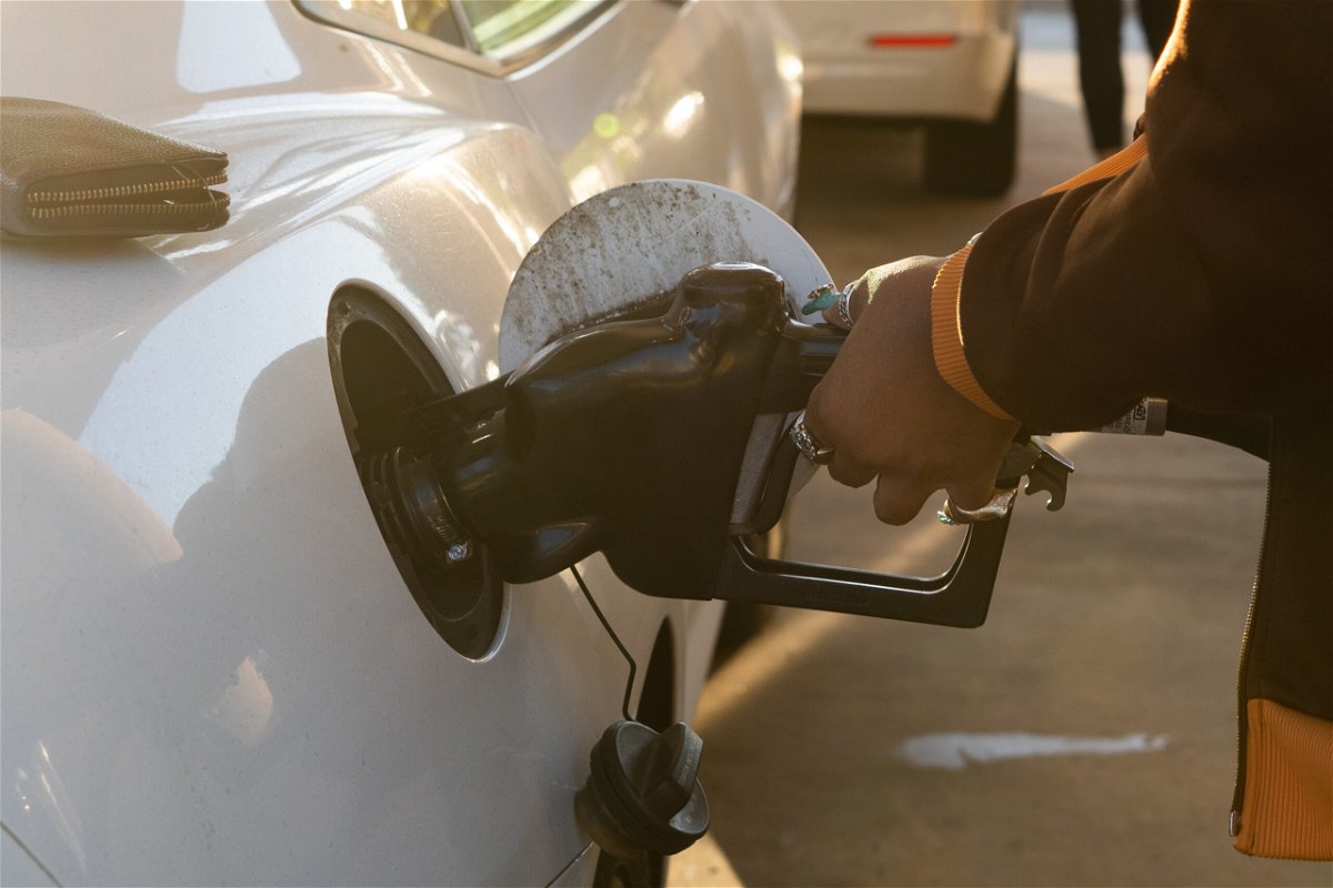 <i>Bing Guan/Bloomberg/Getty Images</i><br/>California gas prices hit an average price of $4.658 a gallon on November 12