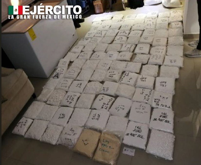 Largest fentanyl seizure in Mexico history.