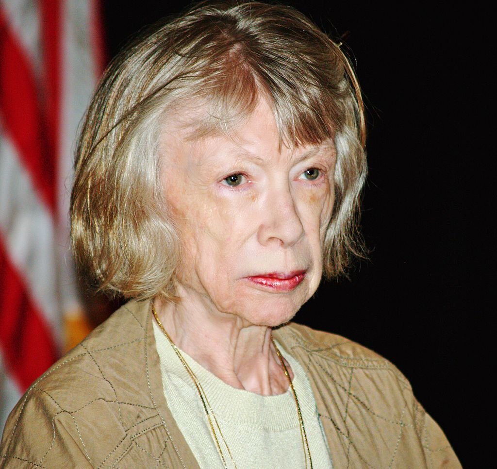 Joan Didion at the 2008 Brooklyn Book Festival in New York City.