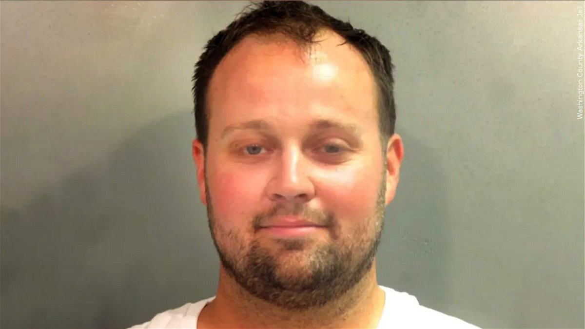 Josh Duggar, former reality TV star's mugshot after he was charged with receiving and possessing child pornography.