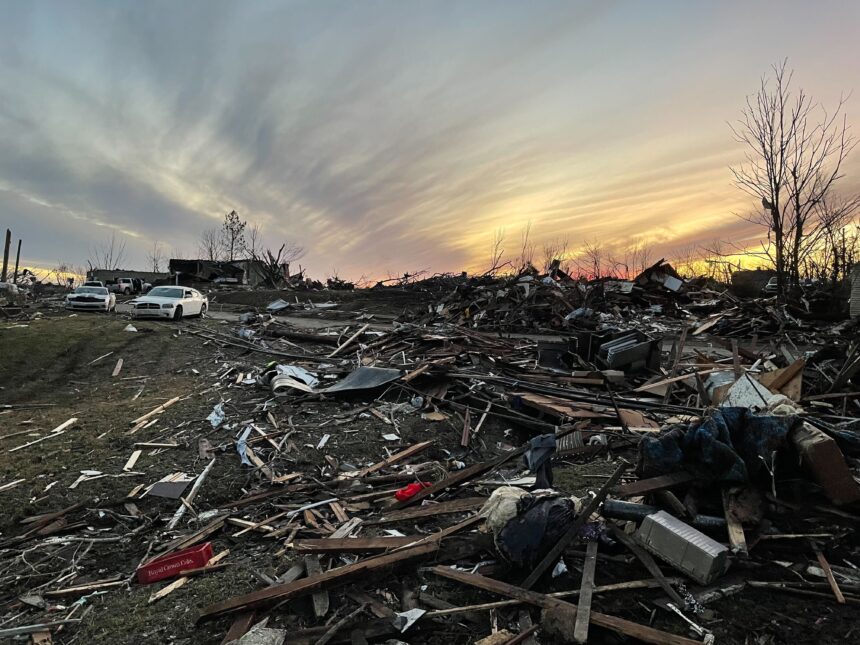 Death Toll From Tornadoes Rises To 74 In Kentucky - KVIA