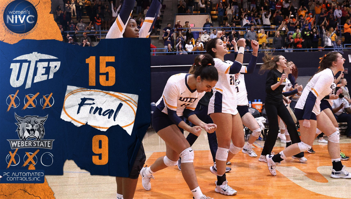 UTEP volleyball advances to semifinals of NIVC after taking down Weber