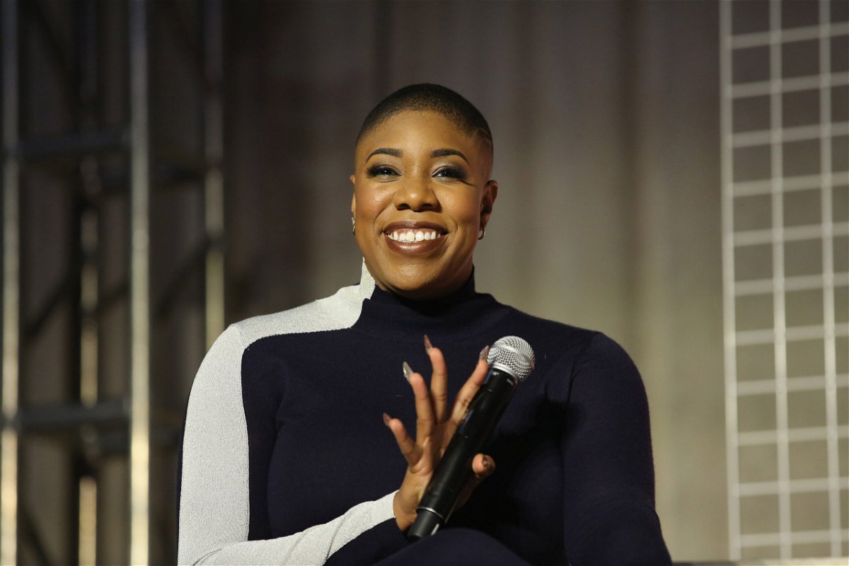 <i>JP Yim/Getty Images for Girlboss Rally</i><br/>Vice President Kamala Harris' chief spokesperson and senior adviser Symone Sanders is leaving the Biden administration at the end of the year