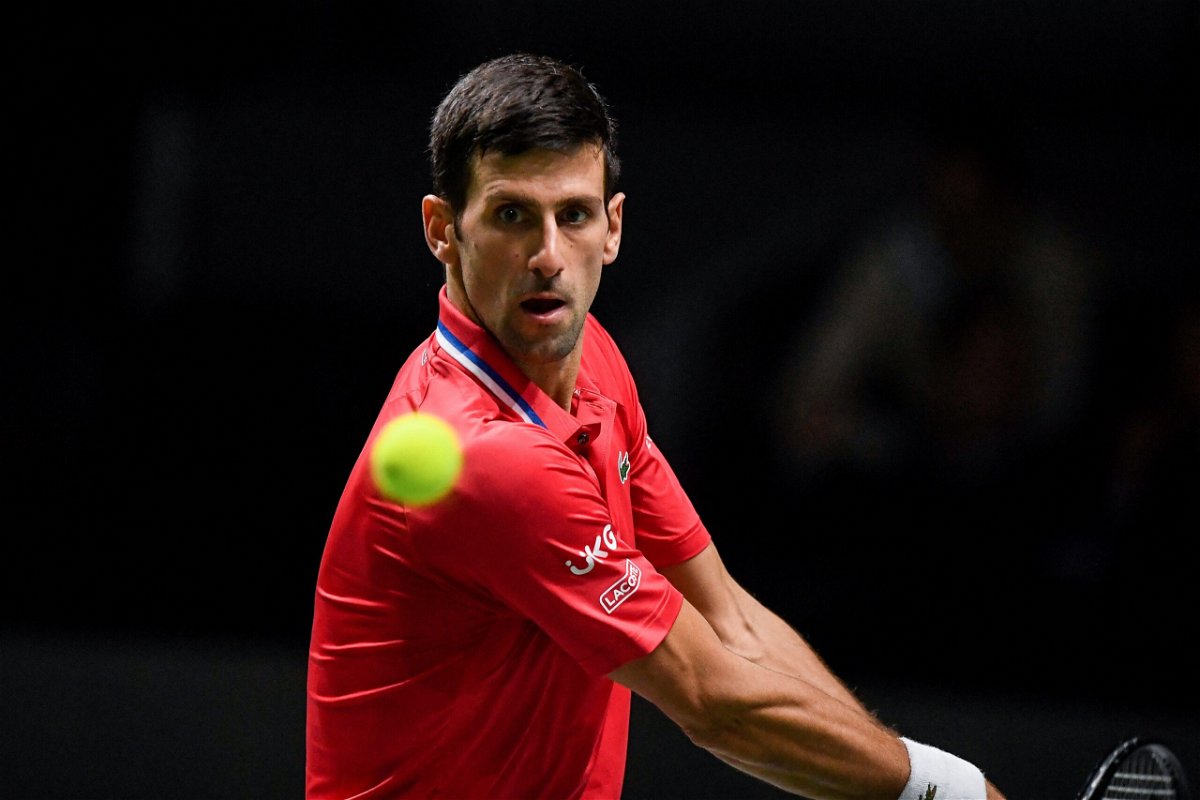 <i>OSCAR DEL POZO/AFP/AFP via Getty Images</i><br/>Novak Djokovic has been named on the entry list for next month's Australian Open