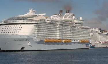 A Royal Caribbean cruise ship docked in Miami over the weekend had 48 people aboard who tested positive for Covid-19.