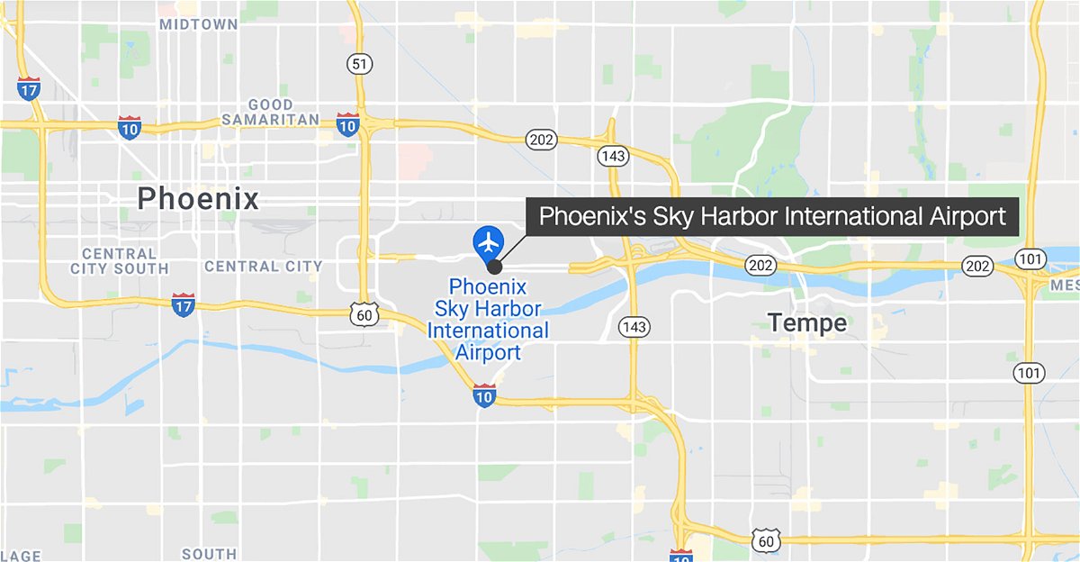 <i>Google</i><br/>A 30-year-old man jumped out of an airplane as it was taxiing at Phoenix's Sky Harbor International Airport Saturday.