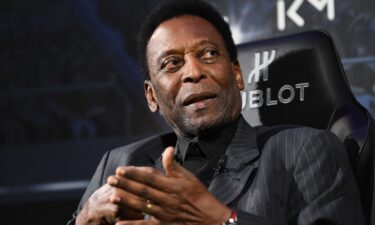 Brazilian soccer legend Pelé