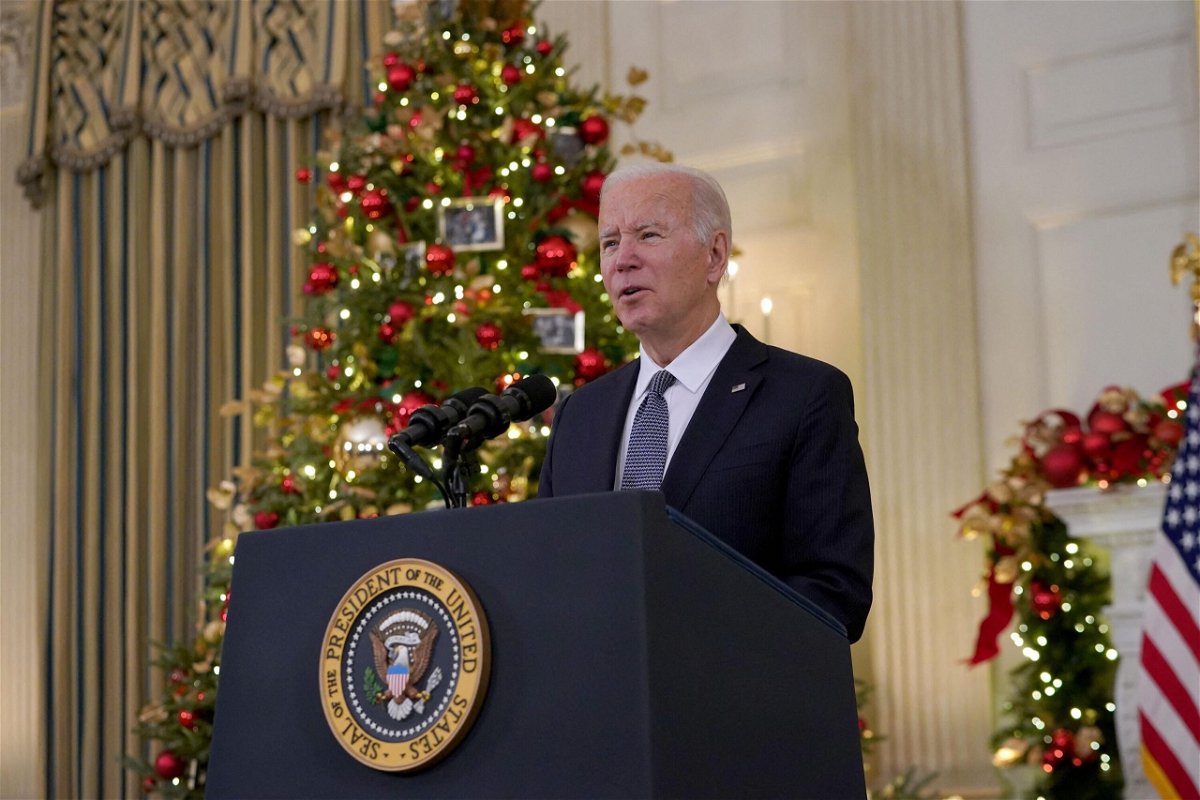 <i>ANDREW CABALLERO-REYNOLDS/AFP/getty Images</i><br/>President Joe Biden