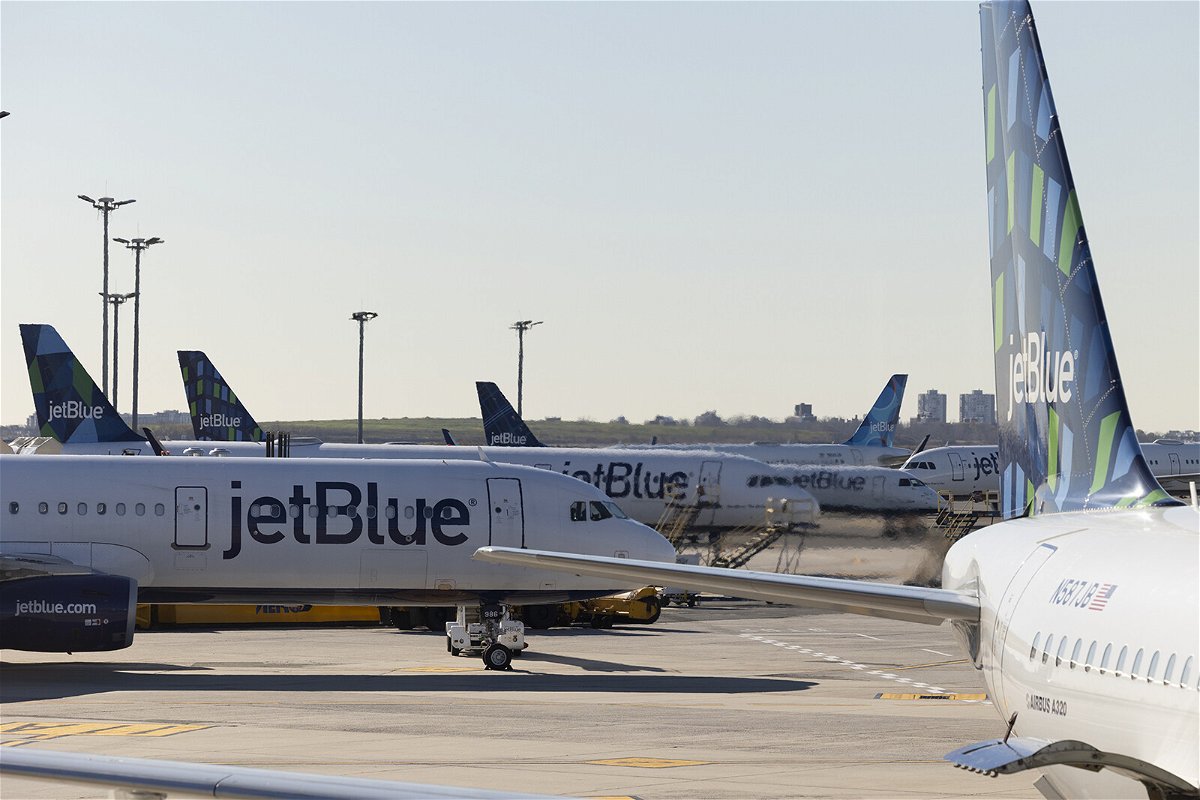 <i>Angus Mordant/Bloomberg/Getty Images</i><br/>JetBlue is canceling 1