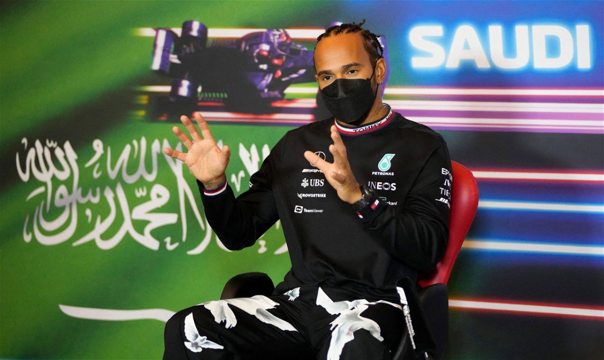<i>Hassan Ammar/AFP/Pool/Getty Images</i><br/>Lewis Hamilton has said he is 