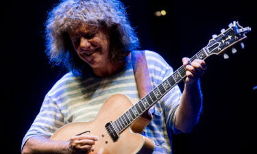 Pat Metheny perform in 2018 in Rome