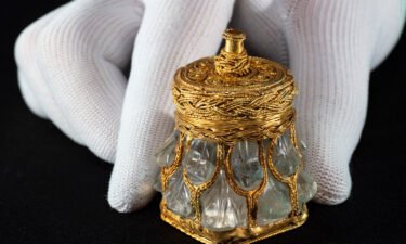 A rare rock crystal jar from the Viking era