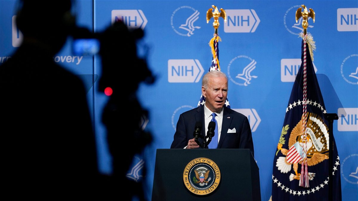 <i>Evan Vucci/AP</i><br/>President Joe Biden on December 14 praised Pfizer's report that its experimental treatment for Covid-19 cut the risk of hospitalization or death by 89% if given to high-risk adults within a few days of their first symptoms.