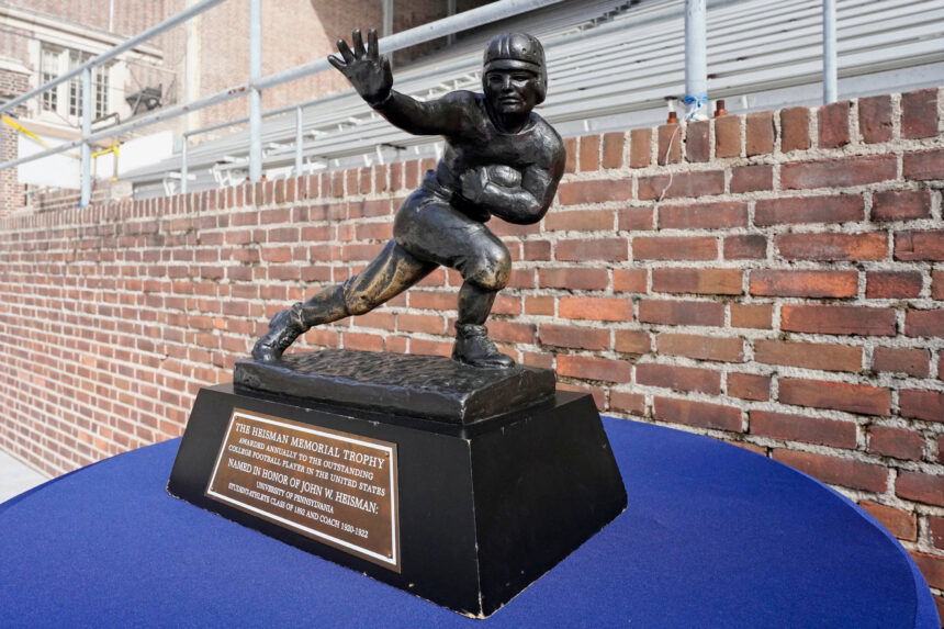 The Heisman Trophy Winner Awaits The Nation's Spotlight Saturday Night ...