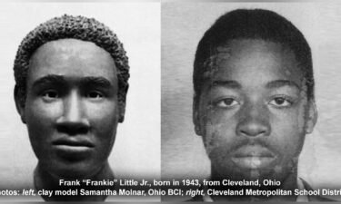 Partial human remains found in a garbage bag nearly 40 years ago have been identified as belonging to Frank "Frankie" Little Jr
