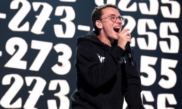 When rapper Logic sang his hit song "1-800-273-8255" on MTV's Video Music Awards in 2017